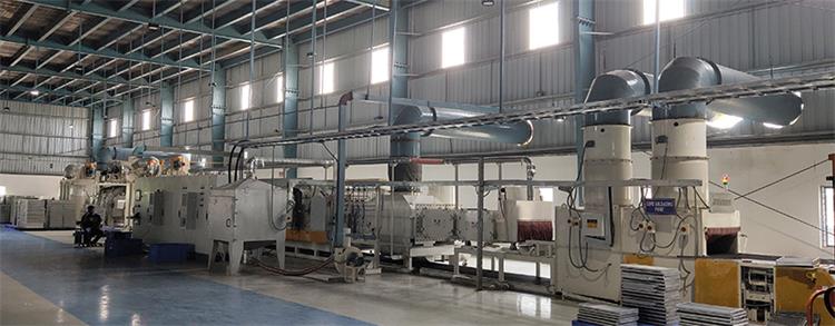 continuous nitrogen protection brazing furnace