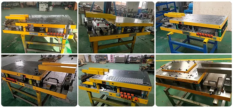 Continuous fin mold factory